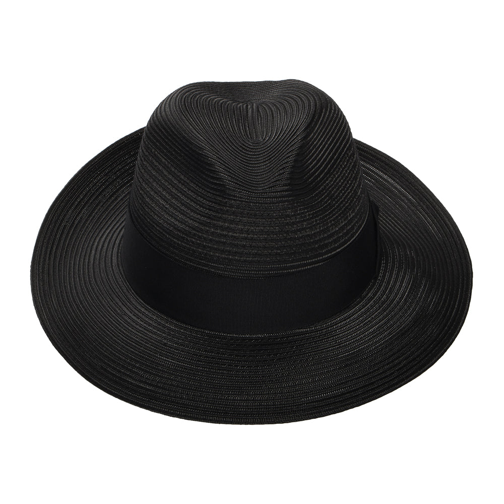 Sombrero Fedora Max de verano de Bailey - Negro