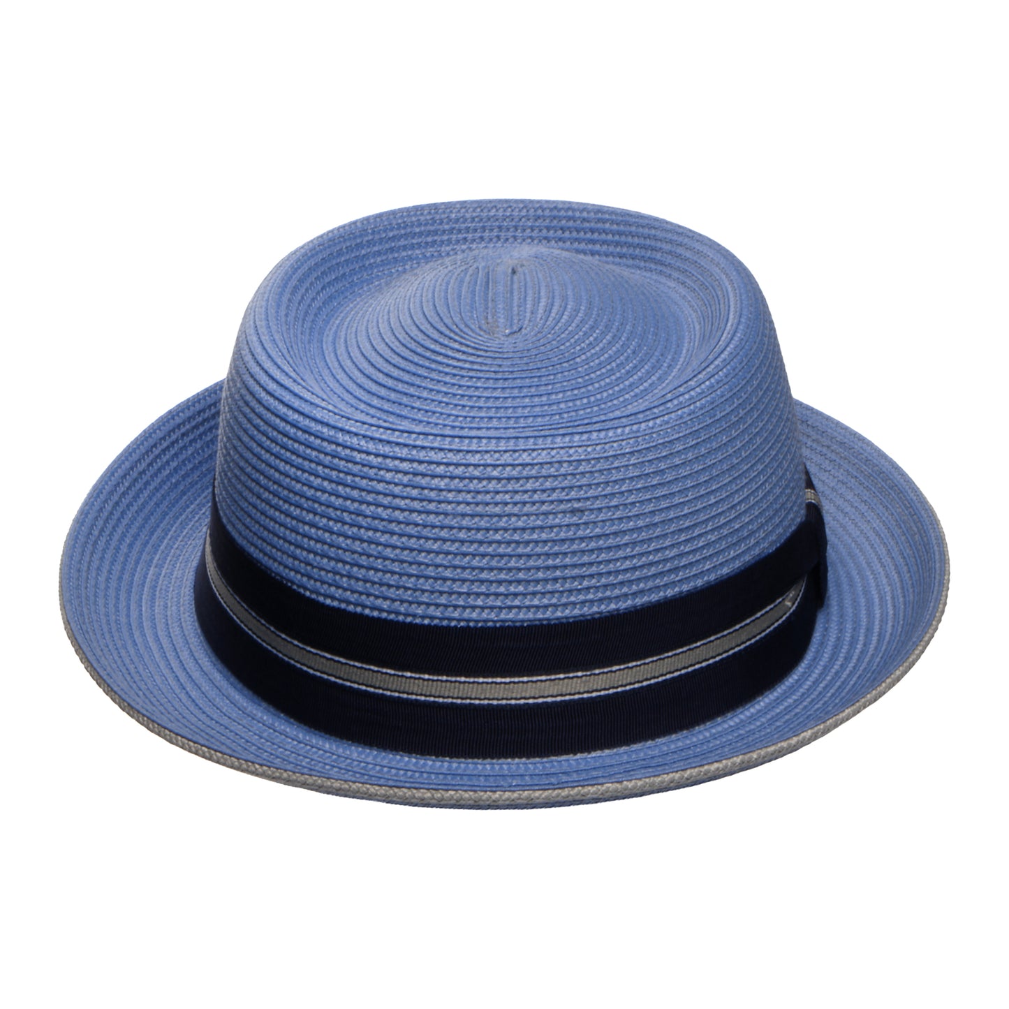 Sombrero Pork Pie Carver de Bailey - Azul Medio