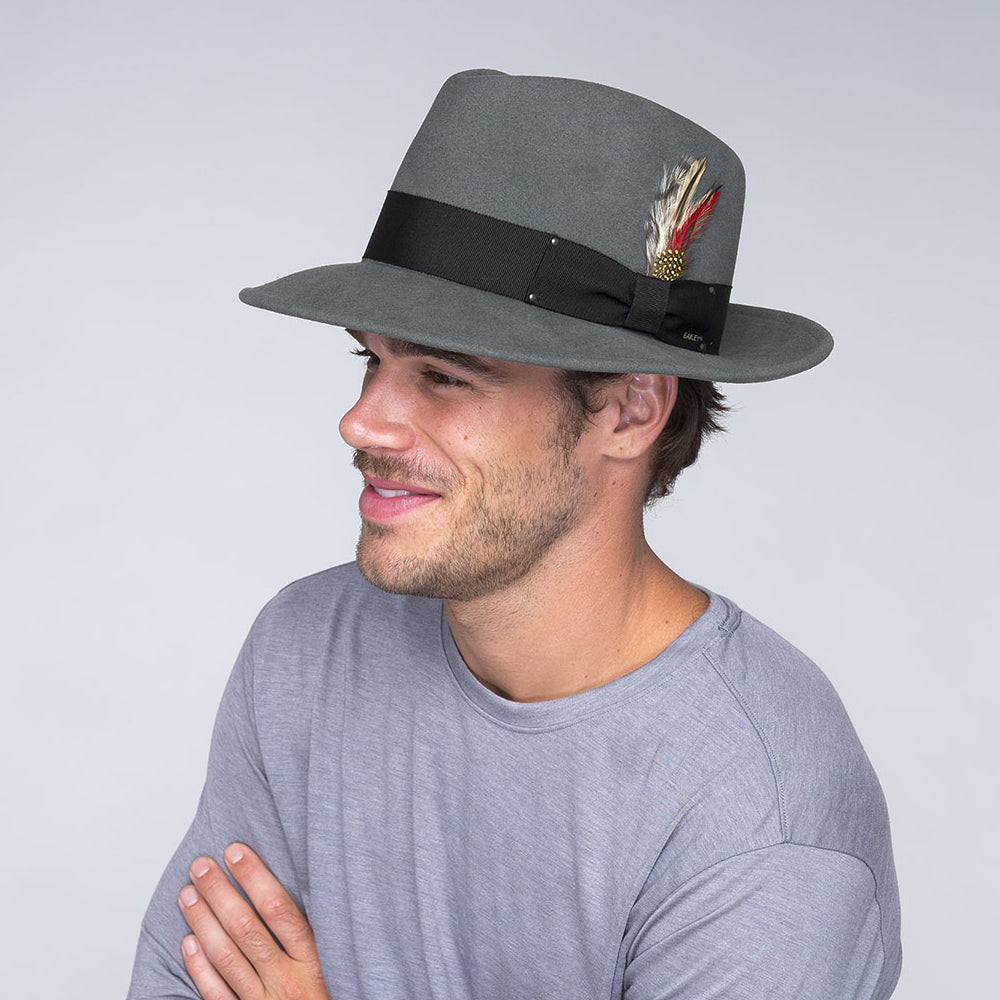Sombrero Fedora 7002 plegable de Bailey - Grafito