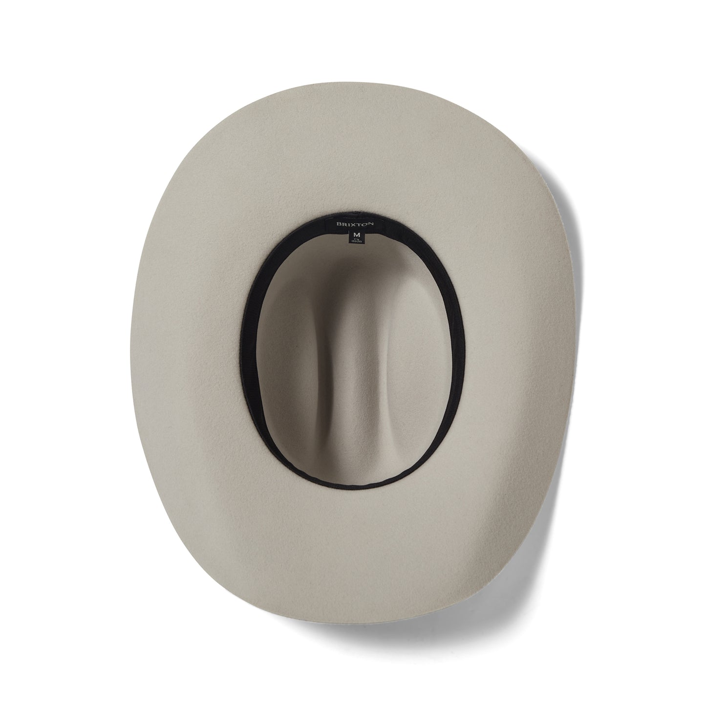 Sombrero Cowboy Laredo Weather Guard de fieltro de lana de Brixton - Piedra