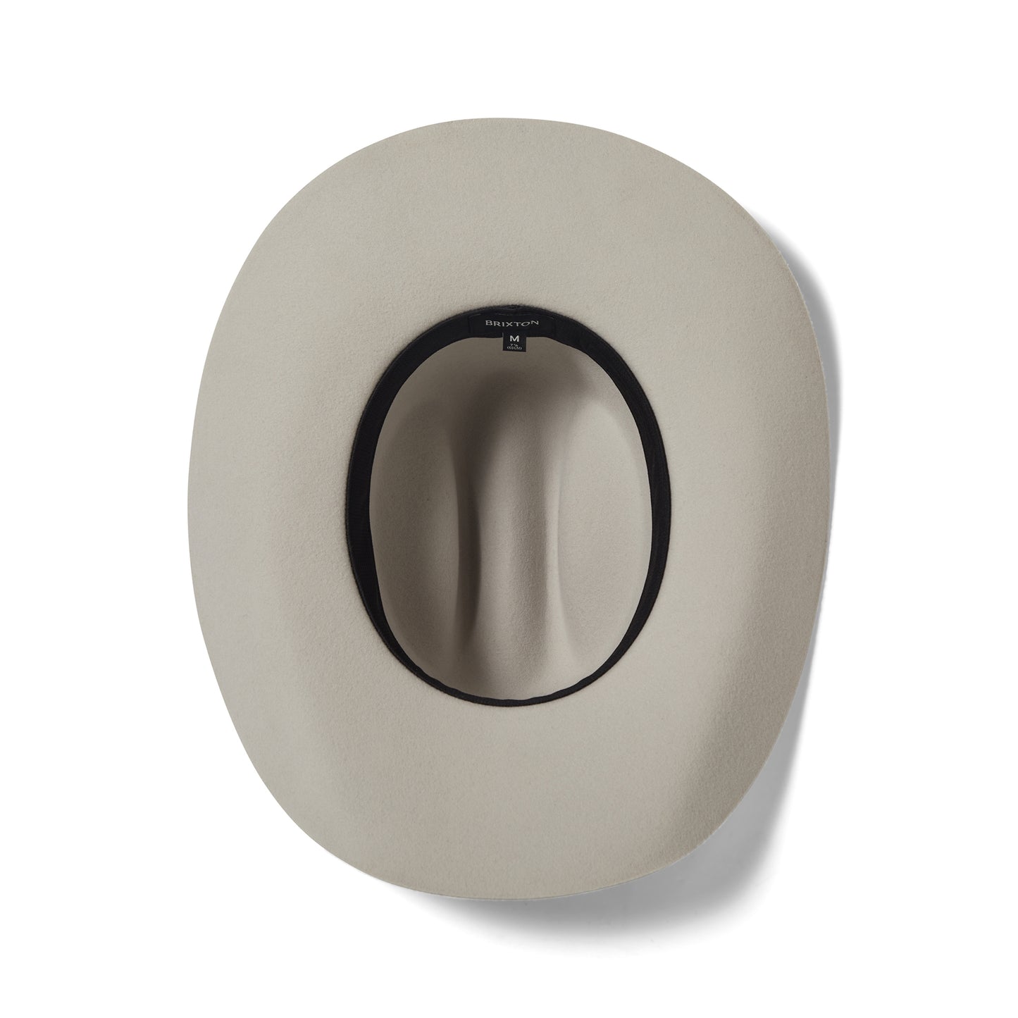 Sombrero Cowboy Laredo Weather Guard de fieltro de lana de Brixton - Piedra