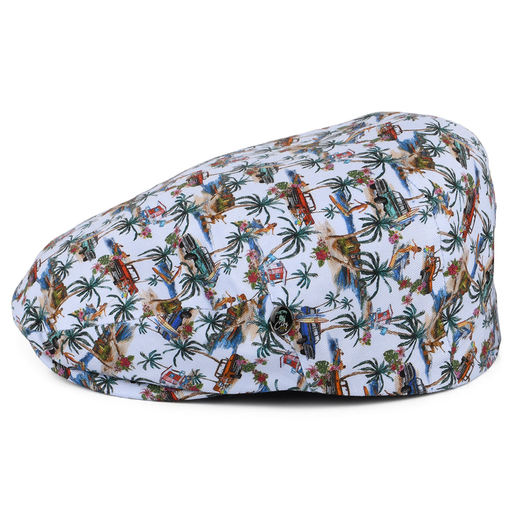 Gorra plana Surfs Up de algodón de City Sport - Multicolor