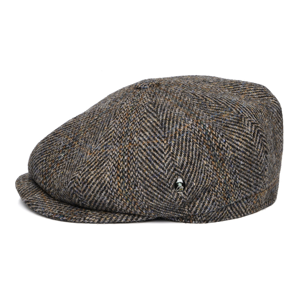 Gorra Newsboy Arthur de HARRIS TWEED de City Sport - Multicolor