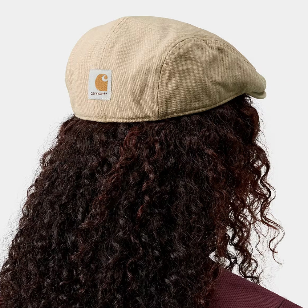 Gorra plana Webster Ornitorrinco de lona de algodón de Carhartt WIP - Beige