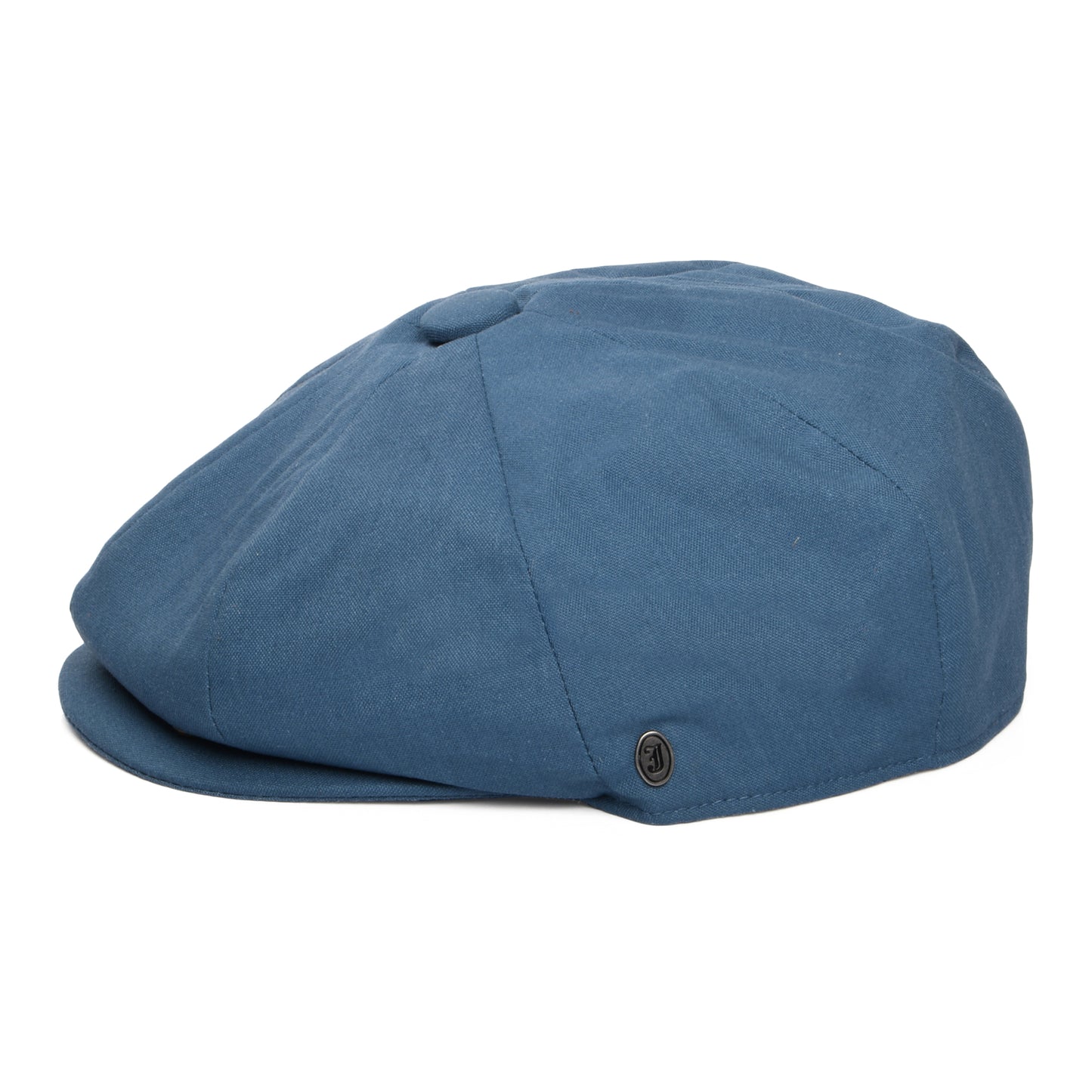 Gorra Newsboy redonda de lino de Jaxon & James - Azul Pizarra
