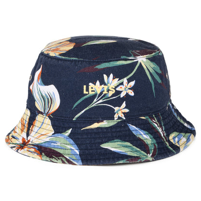 Sombrero de pescador Headline Floral de Levi's - Azul Marino