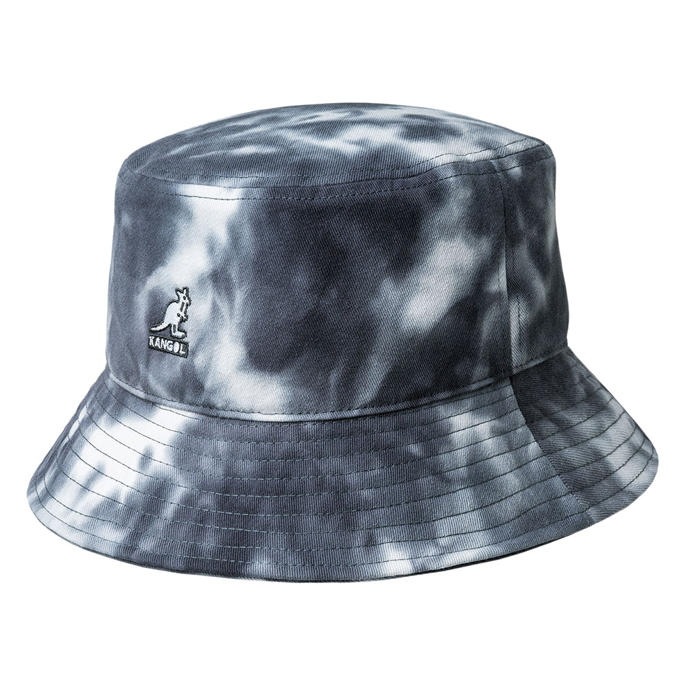 Sombrero de pescador Tie Dye de Kangol - Gris Ahumado