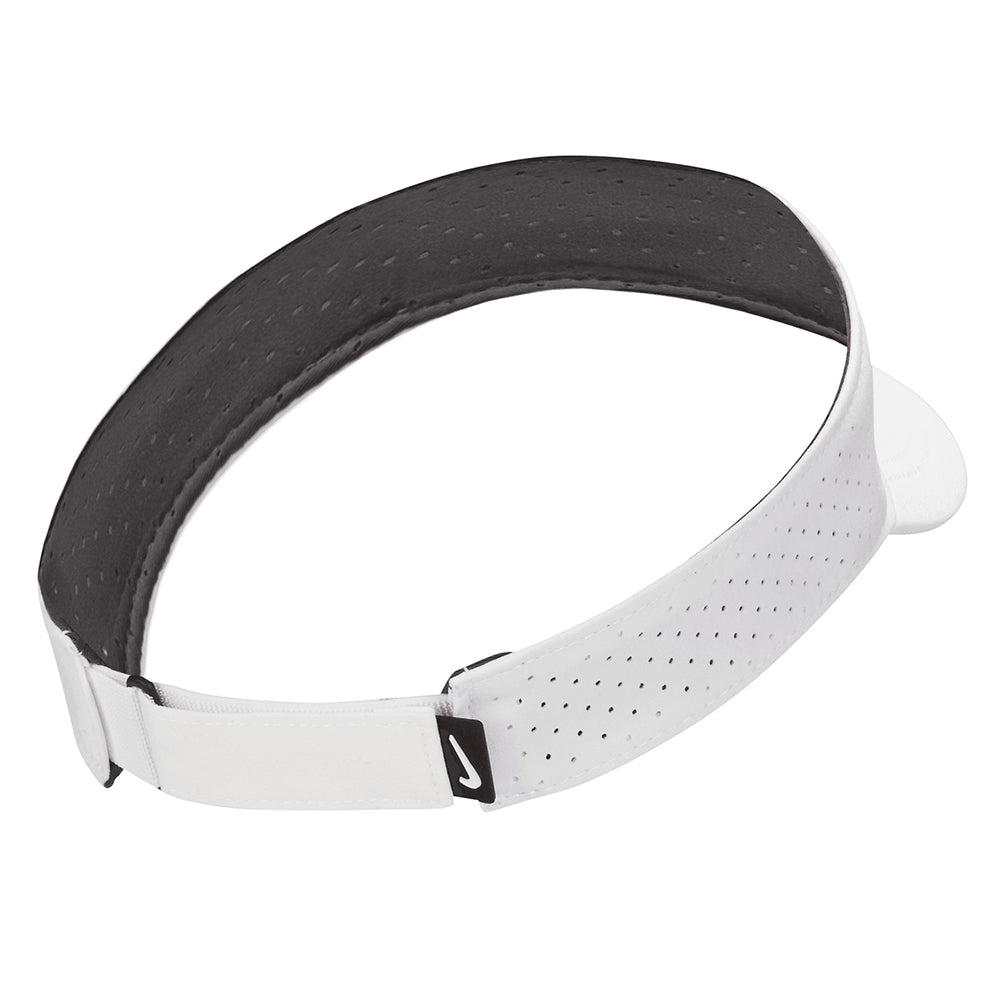 Visera Dri-FIT ADV Ace de Nike Golf - Blanco-Negro