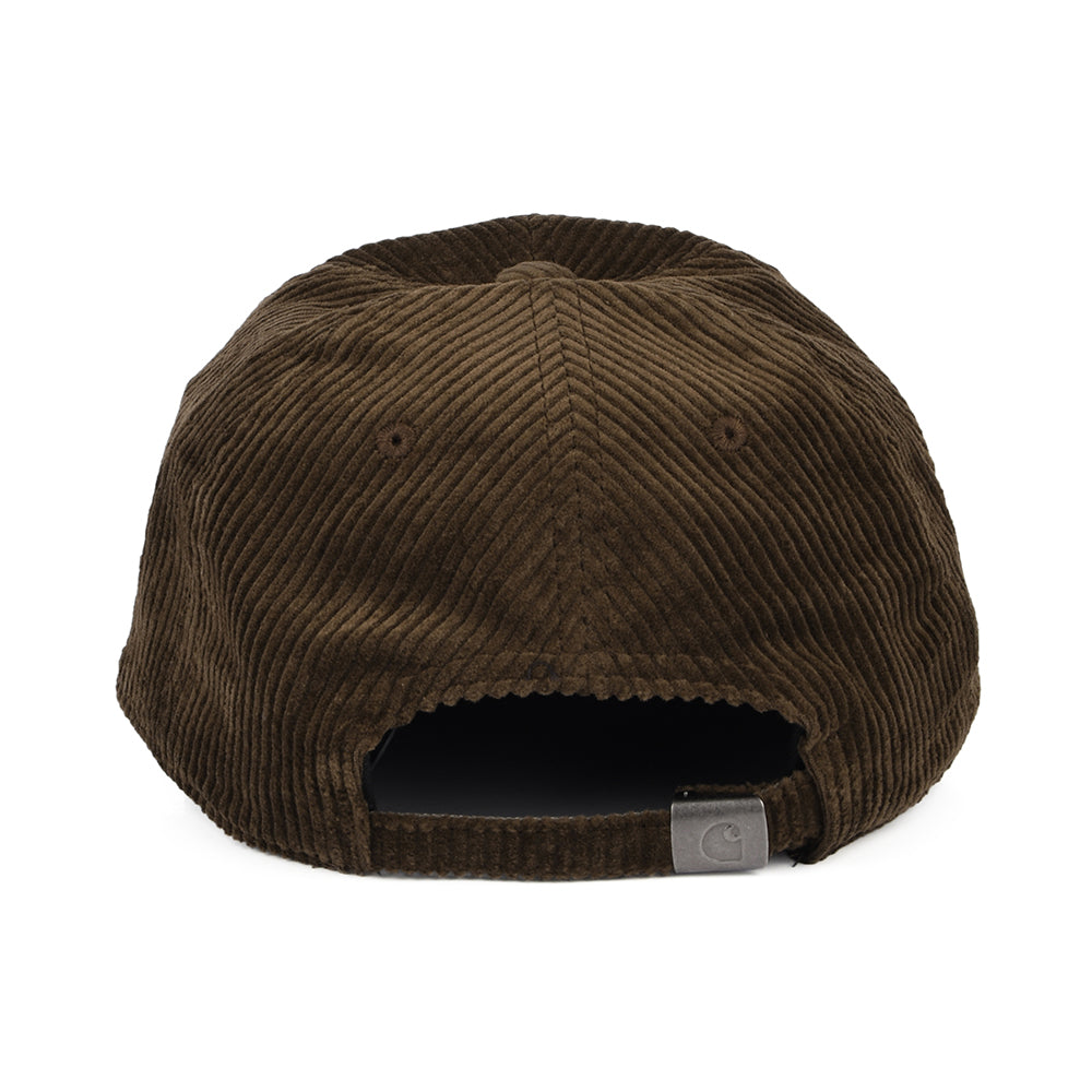 Gorra de béisbol Harlem de pana de Carhartt WIP - Marrón Intenso