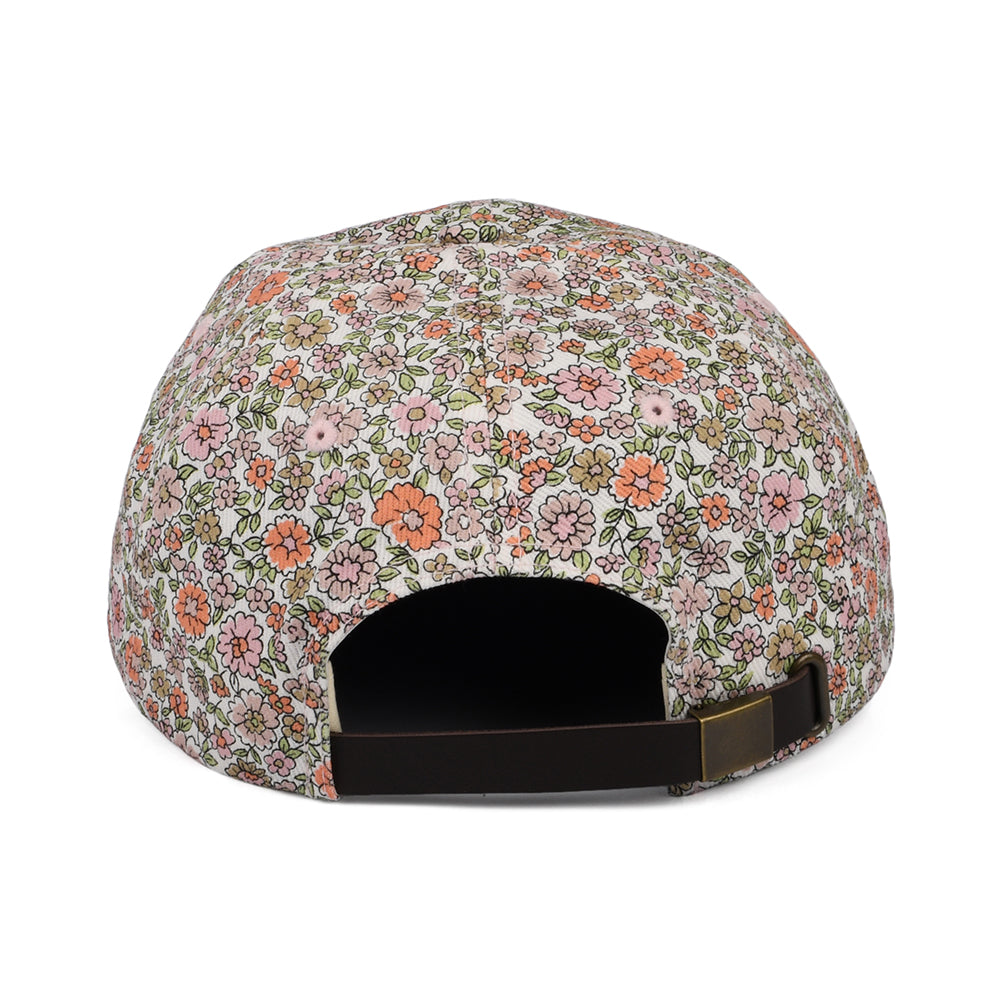 Gorra de béisbol Parsons LP Floral de Brixton - Blanco-Multi