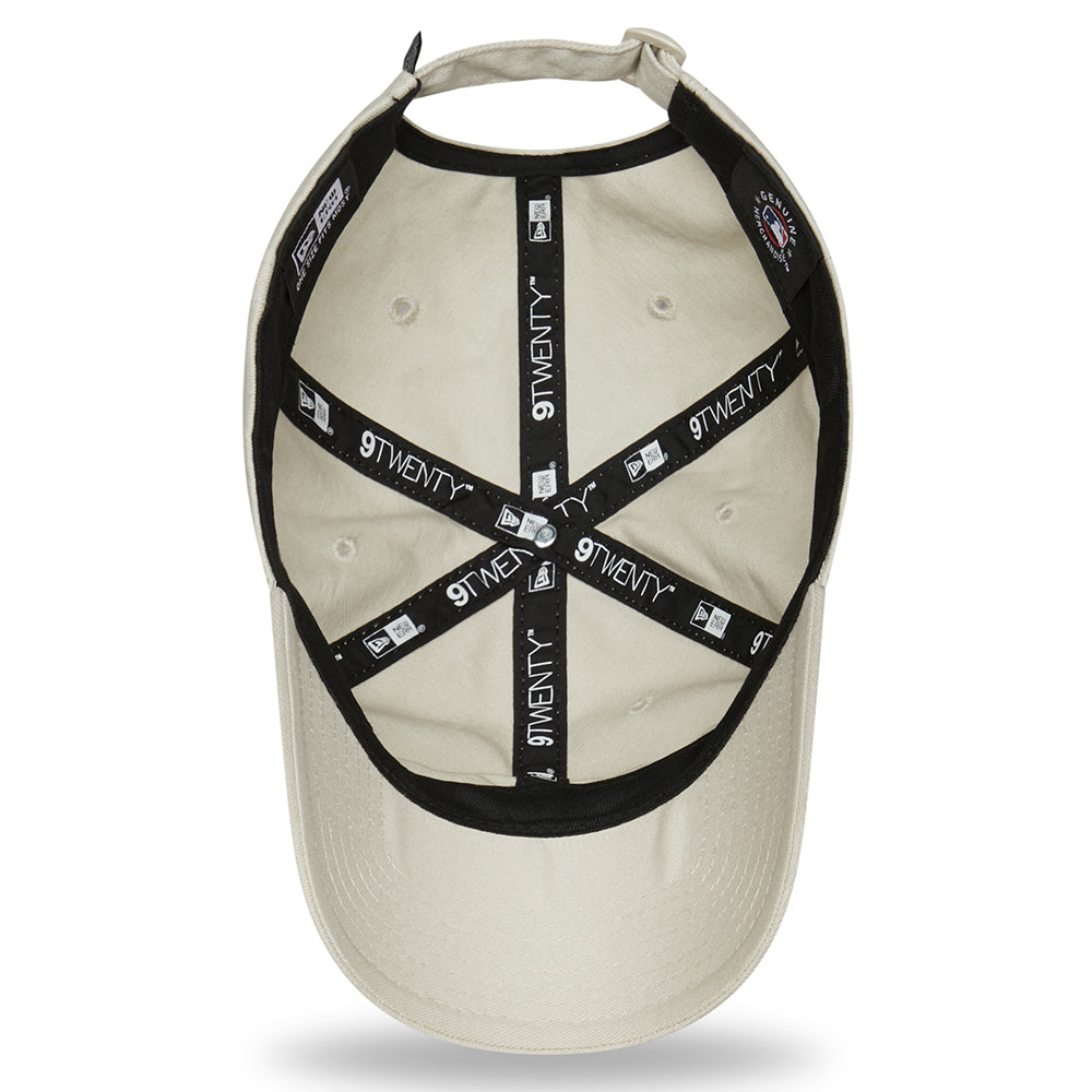 Gorra de béisbol 9TWENTY Mini logotipo de la MLB de los New York Yankees de New Era - Piedra