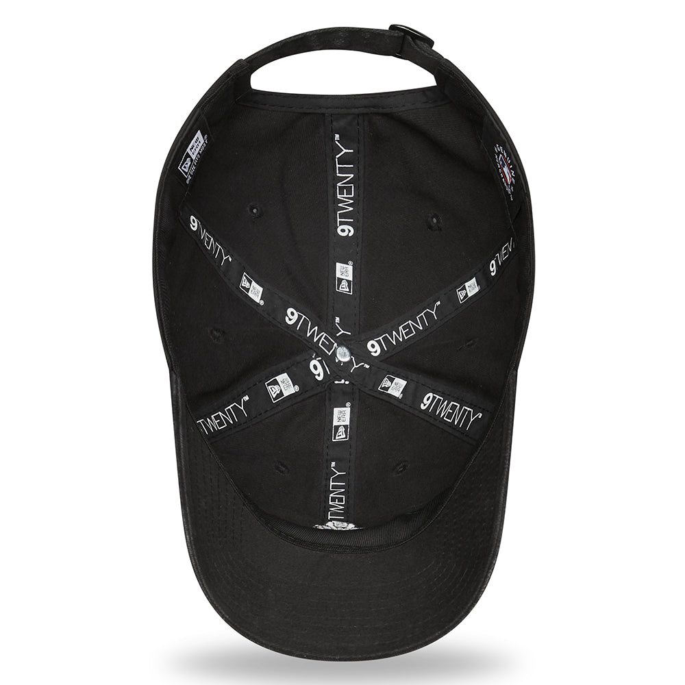 Gorra de béisbol 9TWENTY Mini logotipo de la MLB de los New York Yankees de New Era - Negro