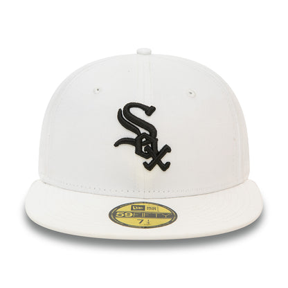 Gorra de béisbol 59FIFTY MLB League Essential Chicago White Sox de New Era - Blanco-Negro
