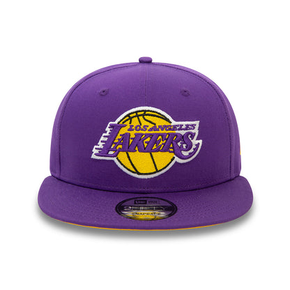 Gorra Snapback 9FIFTY L.A. Lakers de New Era - Morado