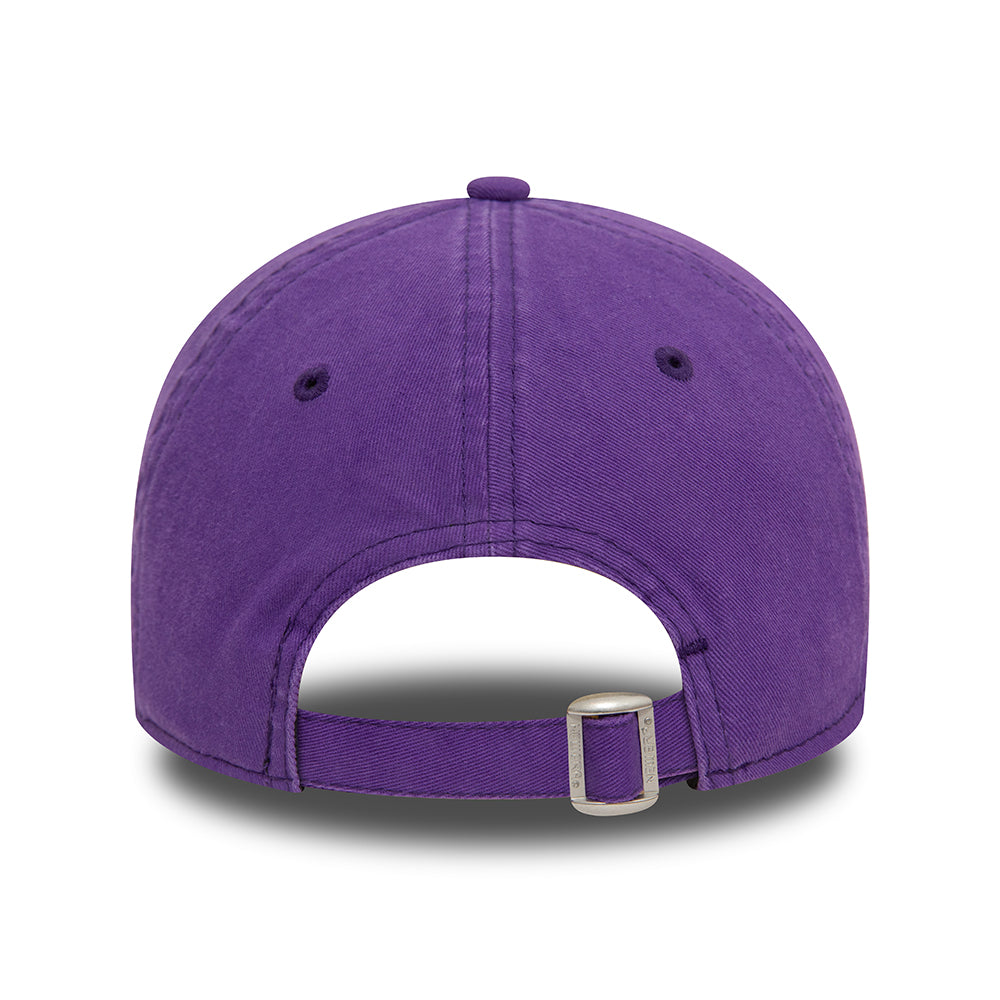 Gorra de béisbol 9TWENTY L.A. Lakers de New Era - Morado Lavado-Amarillo