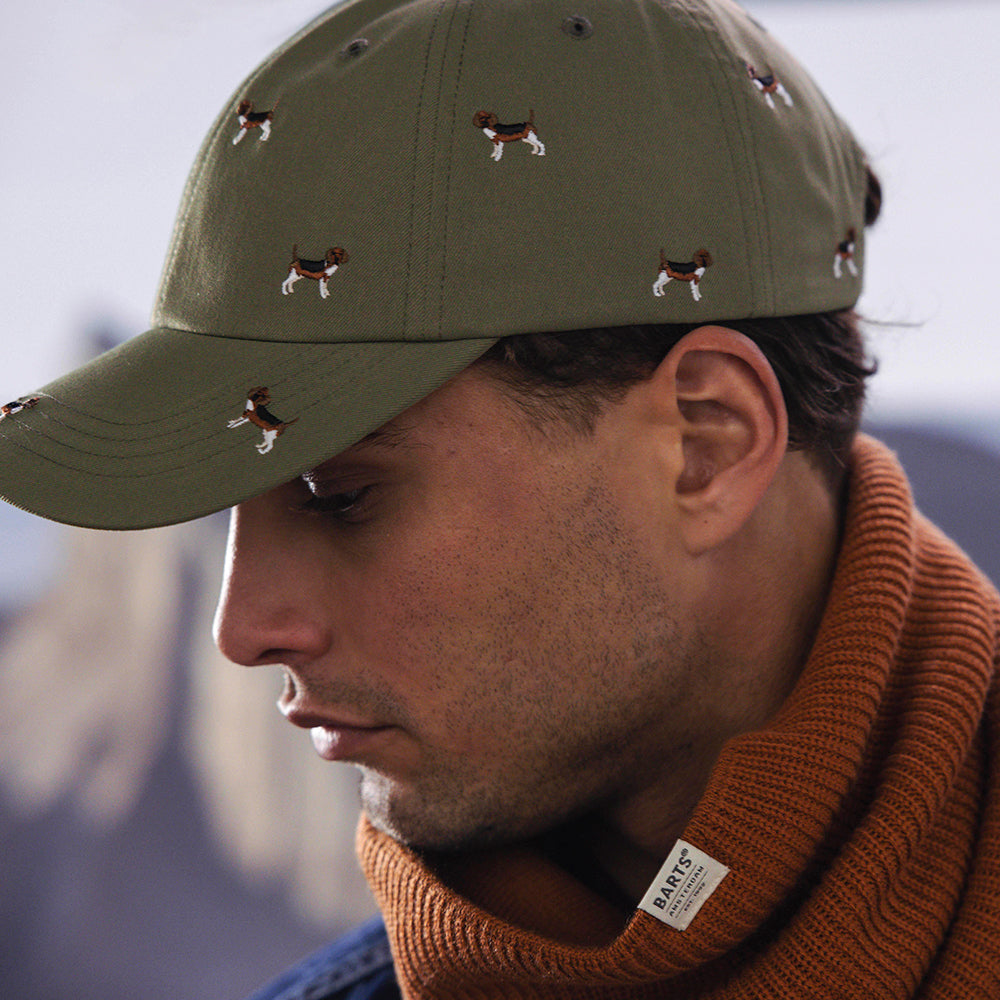 Gorra de béisbol Maderra Beagles de Barts - Verde Oliva