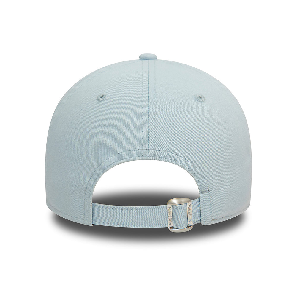 Gorra de béisbol 9FORTY MLB Washed Chicago Cubs de New Era - Azul Bebé-Escarlata