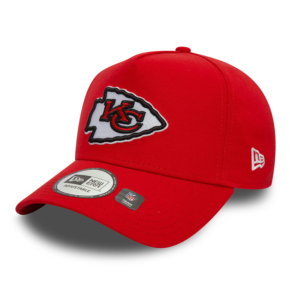 Gorra Ajustable Roja Kansas City Chiefs Distinct 9TWENTY De New Era Para Hombre