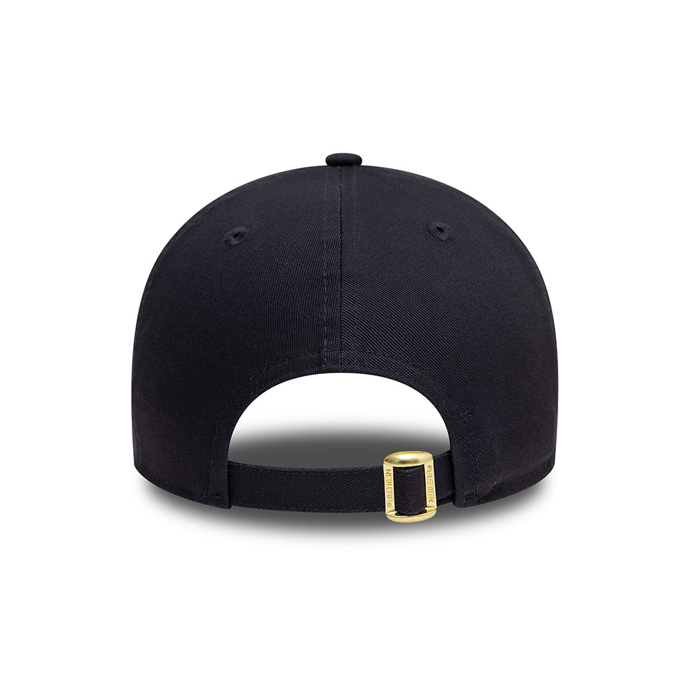 Gorra de béisbol 9FORTY MLB Metallic New York Yankees de New Era - Azul Marino-Dorado