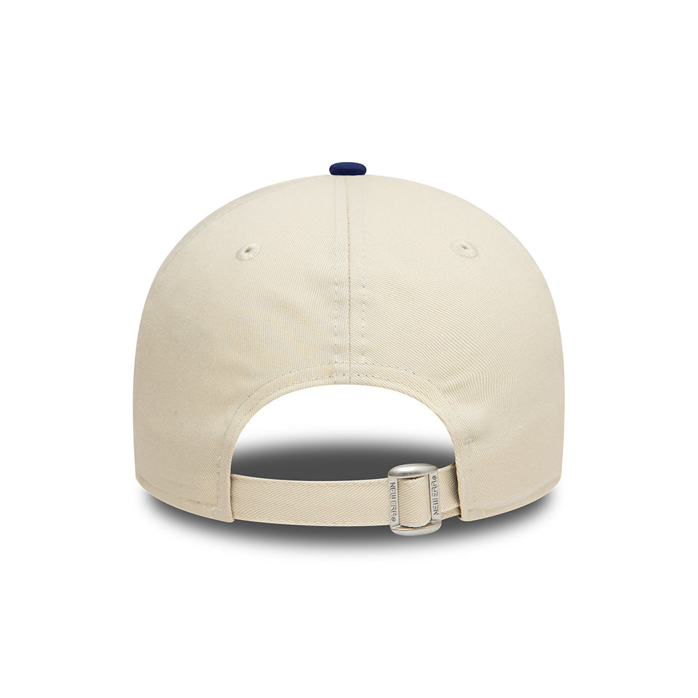 Gorra de béisbol 9FORTY - MLB Colourblock L.A. Dodgers de New Era - Crema-Azul Real