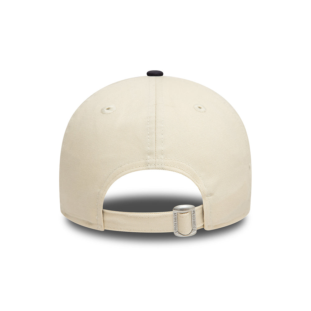 Gorra de béisbol 9FORTY - MLB Colourblock New York Yankees de New Era - Crema-Azul Marino