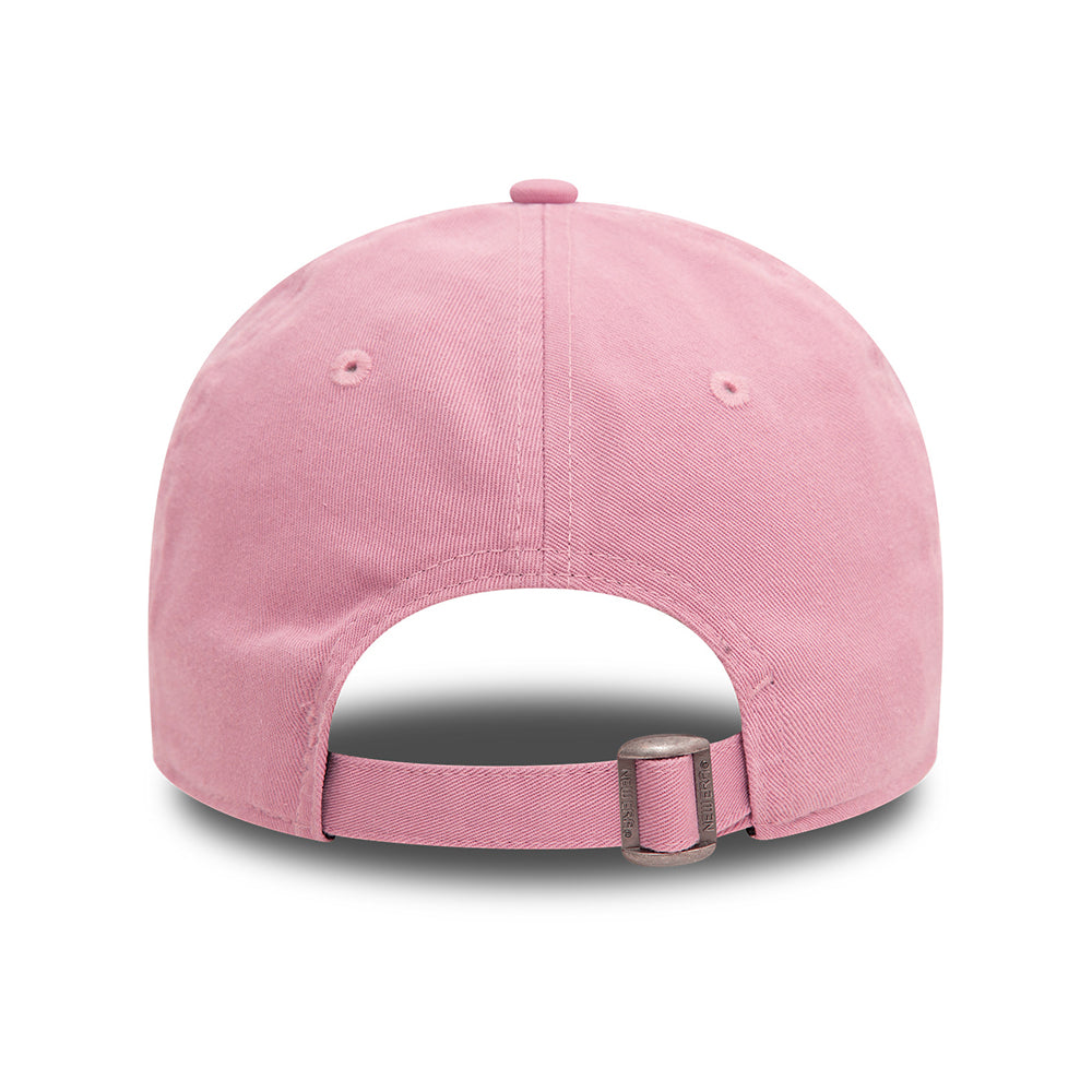 Gorra de béisbol 9TWENTY - MLB Mini Washed New York Mets de New Era - Rosa Oscuro