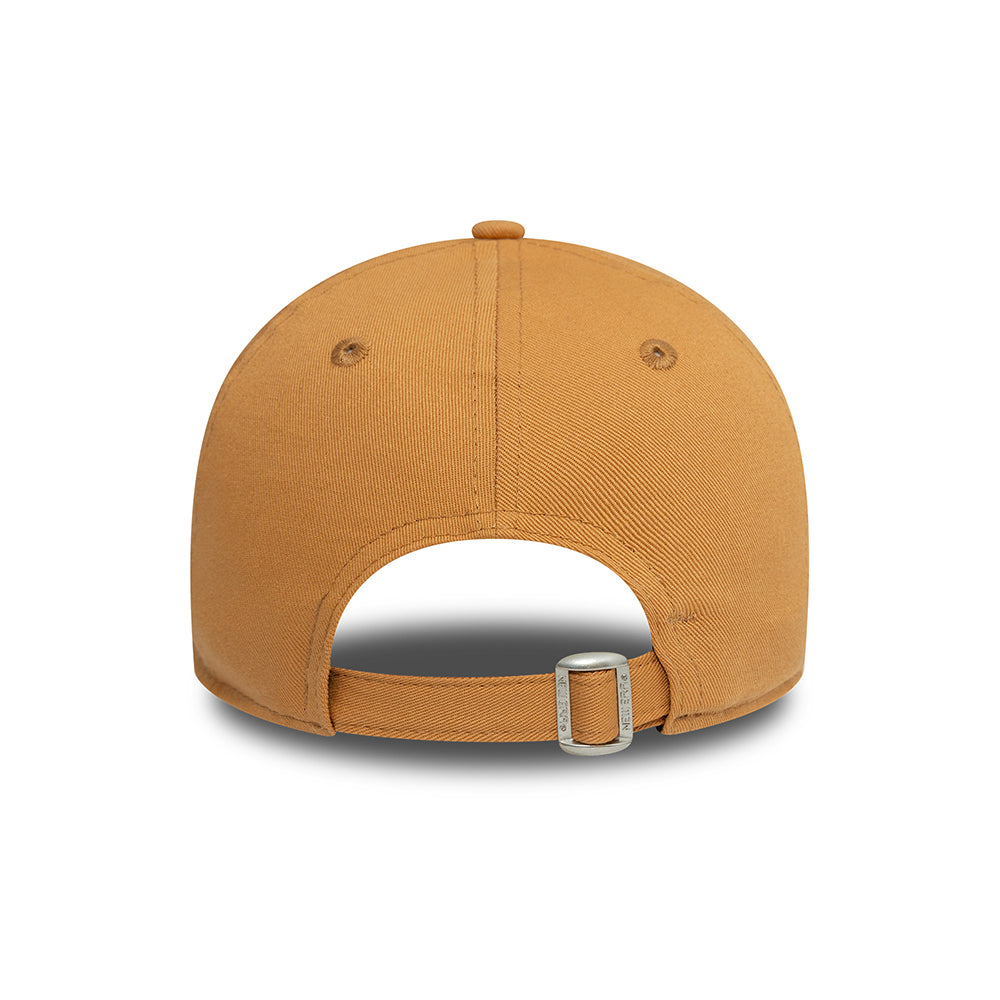 Gorra de béisbol 9FORTY MLB League Essential Detroit Tigers para mujeres de New Era - Arena Oscuro-Blanco