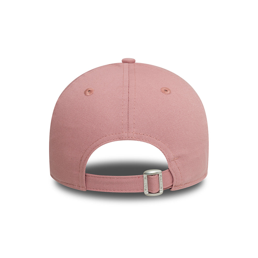 Gorra de béisbol 9FORTY MLB League Essential L.A. Dodgers de New Era - Rosa Oscuro-Blanco
