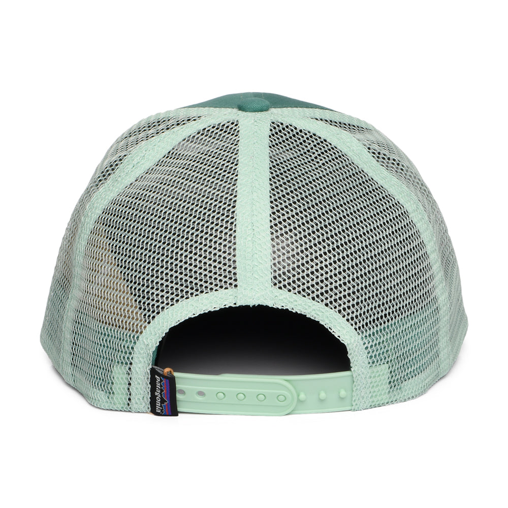 Gorra Trucker P-6 Logo LoPro de algodón orgánico de Patagonia - Verdemar