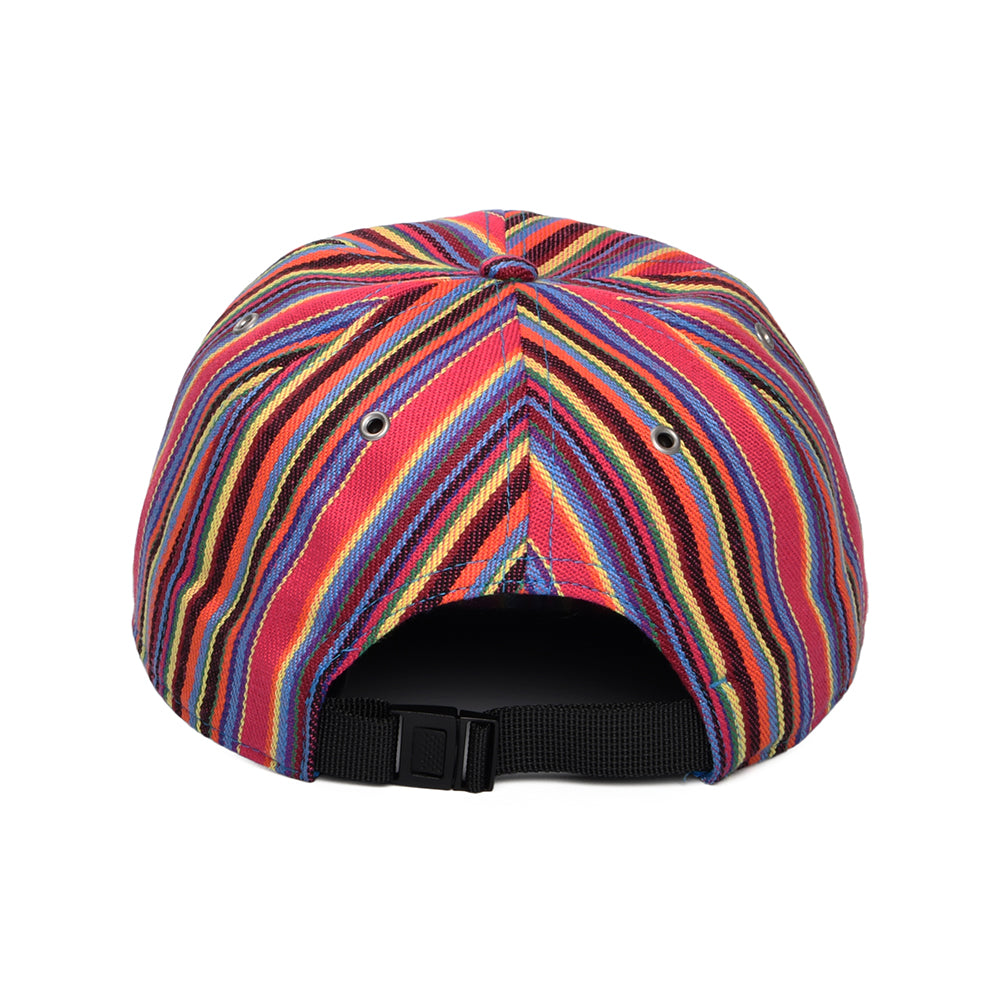 Gorra de béisbol con rayas multicolores de Kangol - Arco Iris