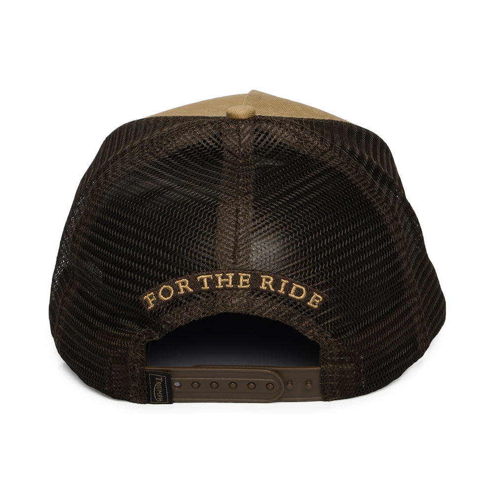Gorra de camionero Hunter de Triumph Motorcycles - Cervato