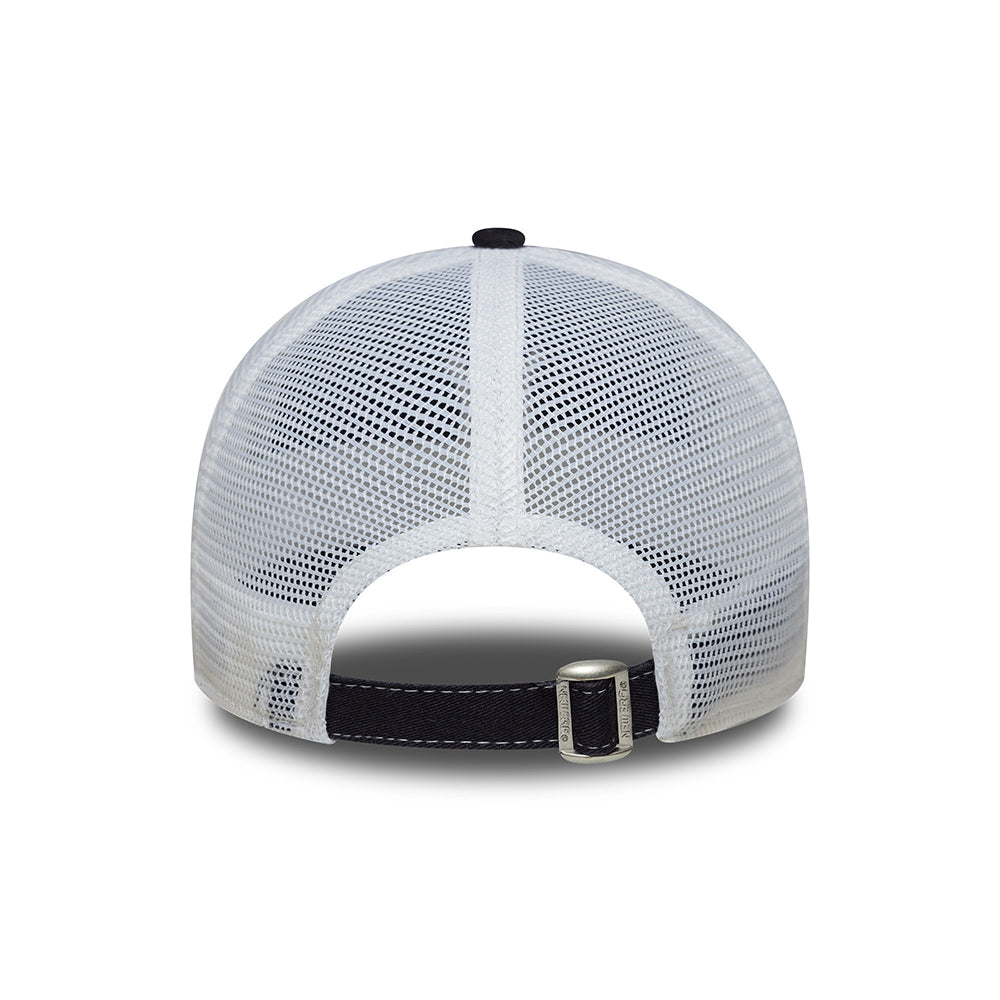 Gorra de camionero 9TWENTY MLB Washed New York Yankees de New Era - Azul Marino-Blanco