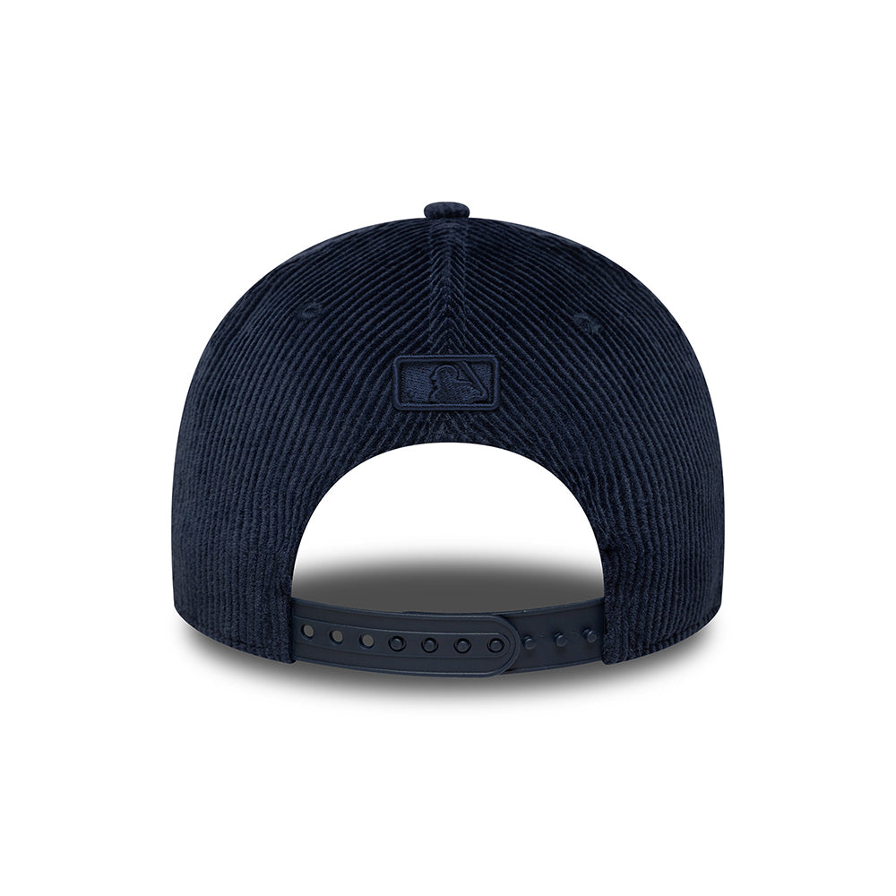 Gorra de béisbol 9FORTY MLB Cord New York Yankees de New Era - Azul Marino
