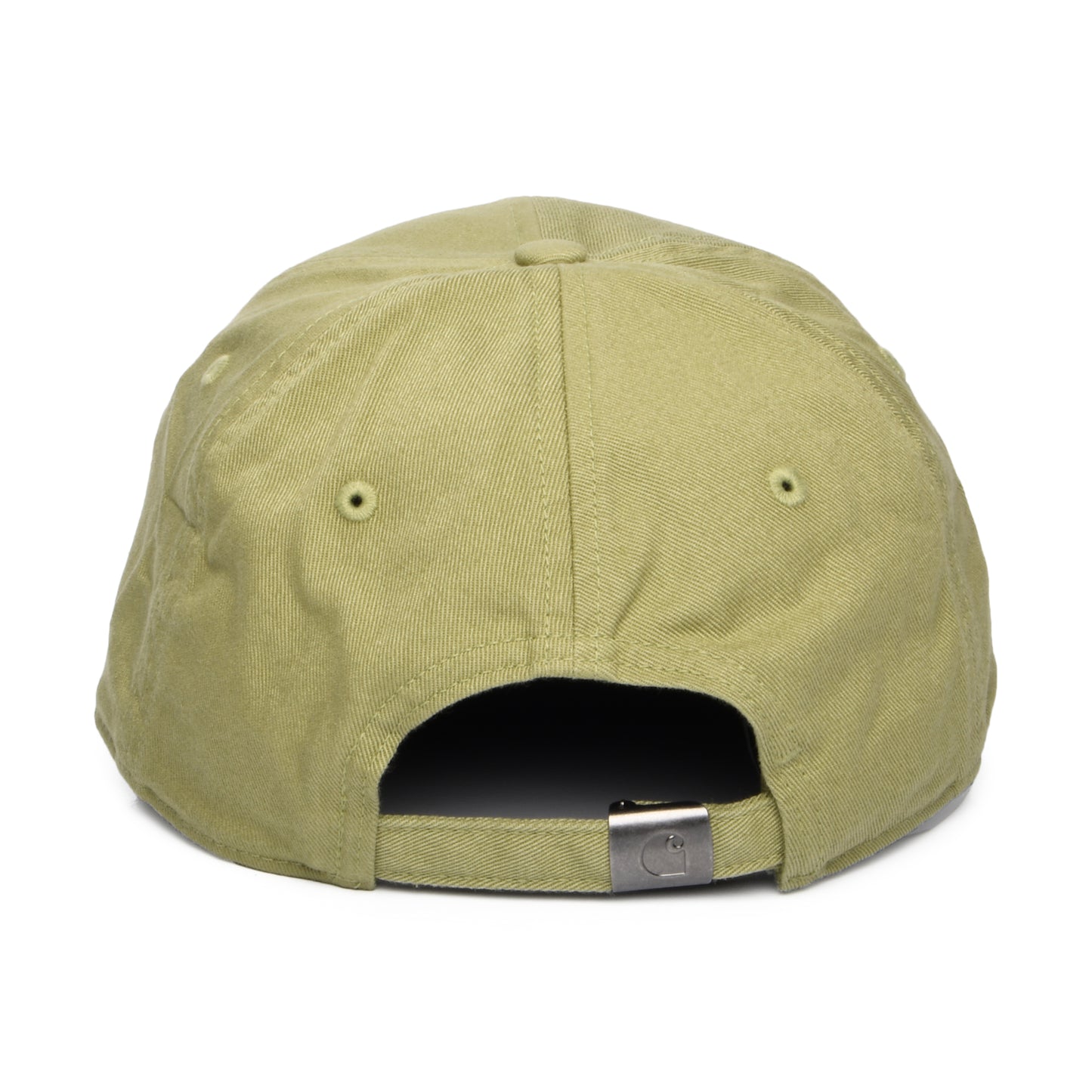 Gorra de béisbol Madison Logo de Carhartt WIP - Verde Oliva Claro-Blanco