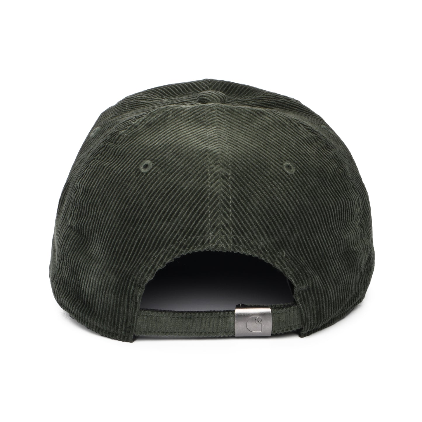 Gorra de béisbol Harlem de pana de Carhartt WIP - Oliva Oscuro-Blanco