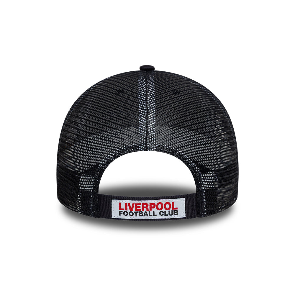 Gorra de camionero 9FORTY League Liverpool FC de New Era - Azul Marino-Rojo