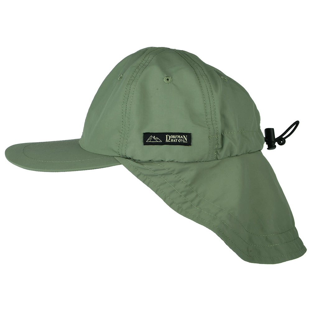 Gorra bebé Supplex de Dorfman Pacific - Verde Oliva Claro