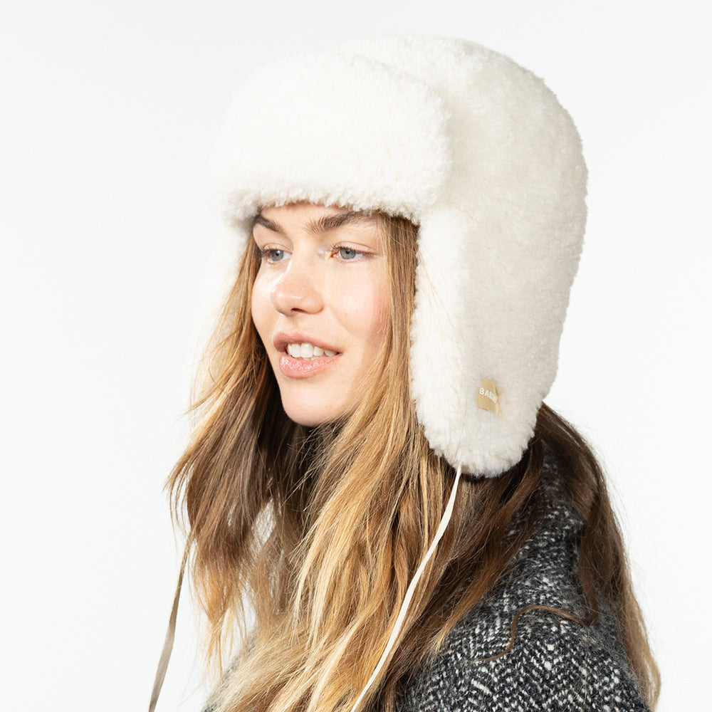 Gorro Aviador Bantota de Sherpa de Barts - Crema