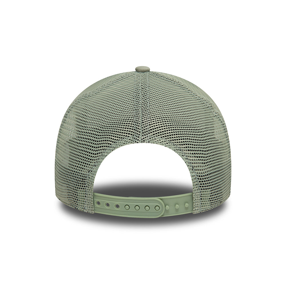 Gorra Trucker niños A-Frame MLB League Essential L.A. Dodgers de New Era - Salvia-Blanco