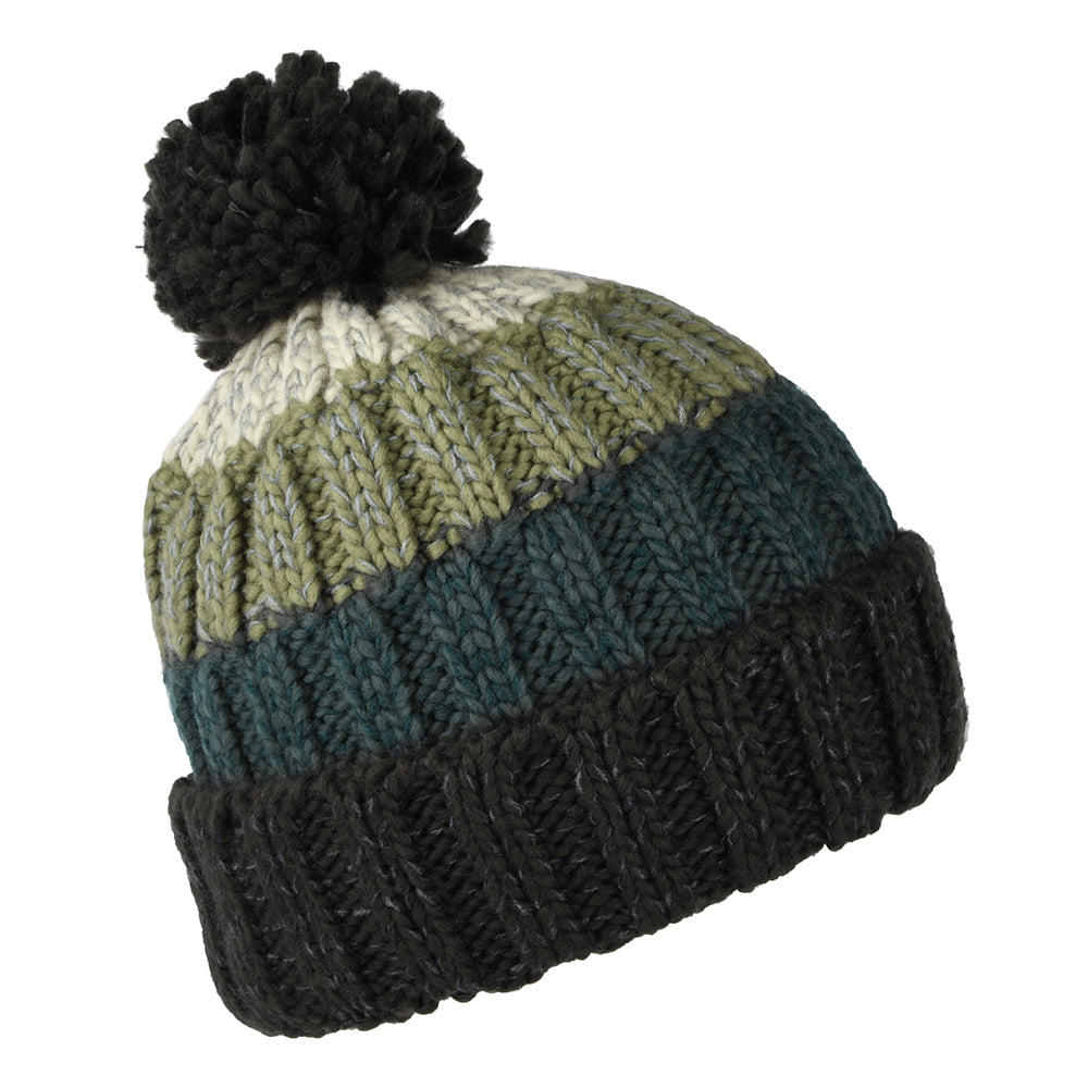 Gorro con pompón Wilhelm de Barts - Verde Cedro-Verde