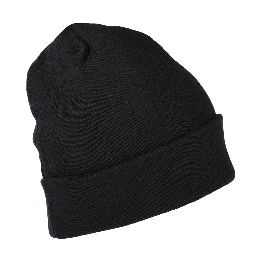 Gorro Beanie Swoosh con vuelta de Nike Golf - Negro-Plateado
