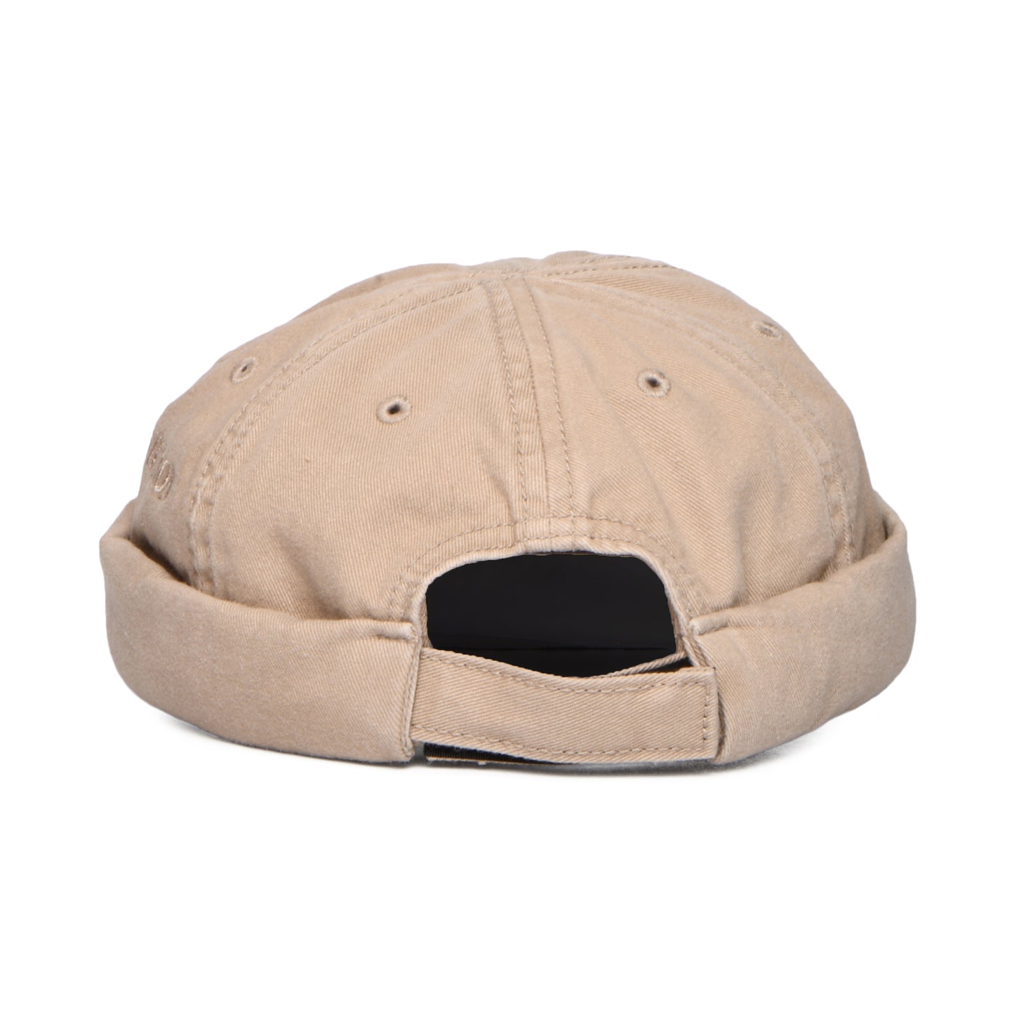 Gorro Beanie Docker de algodón de Stetson - Beige