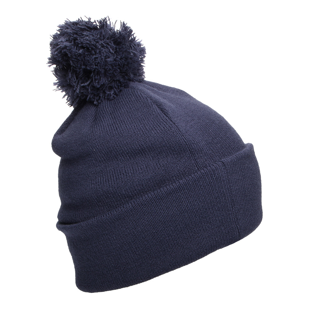 Gorro con pompón Essential Tottenham Hotspur FC de New Era - Azul Marino-Blanco