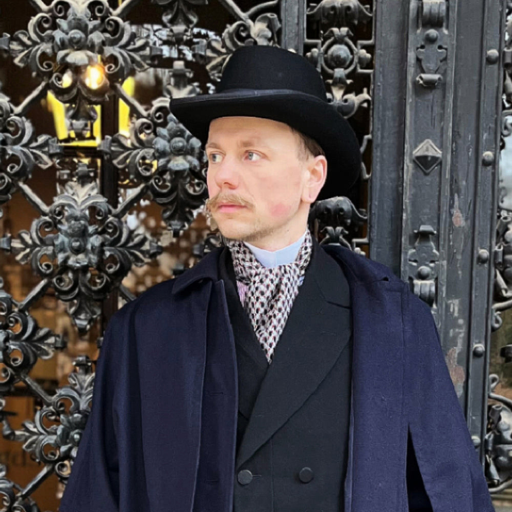 Sombrero Homburg de lana de Jaxon & James Negro al por mayor