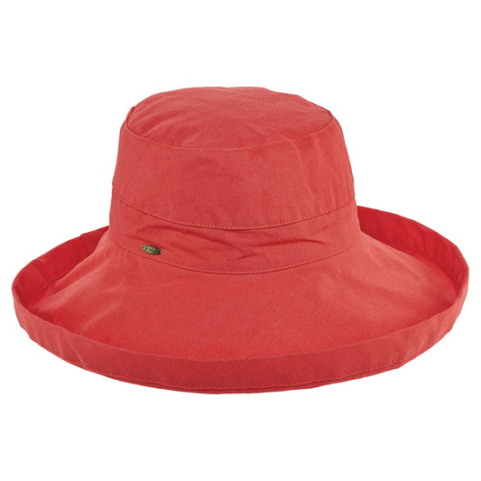 Sombrero de Sol Lanikai plegable de Scala - Coral