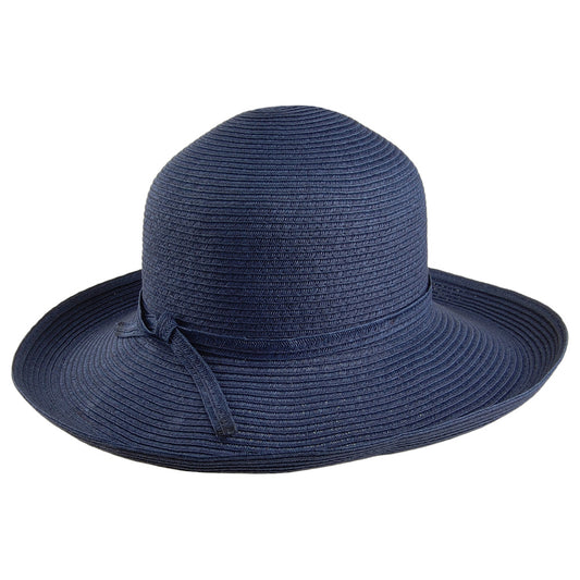 Sombrero de Sol Traveller plegable para mujer de sur la tête - Azul Marino