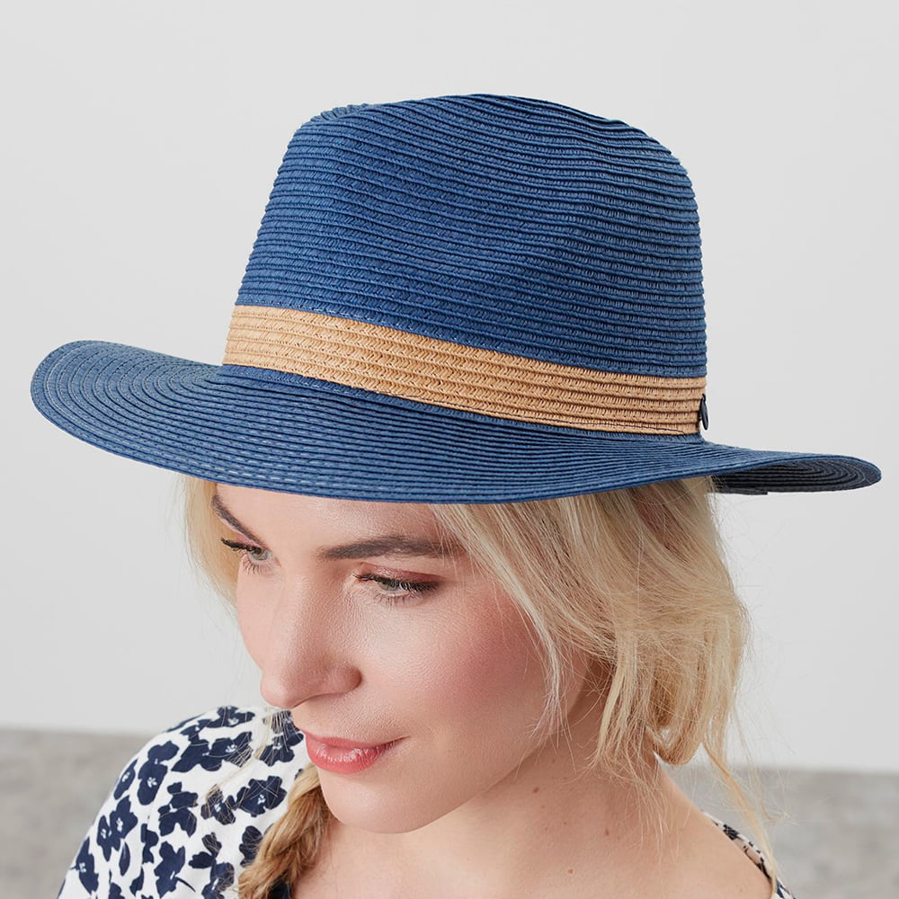 Sombrero Fedora Dora Summer de Joules - Azul Marino