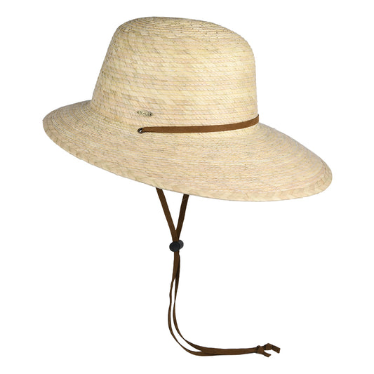 Sombrero de Sol Annabel de Palma trenzada de Scala - Natural