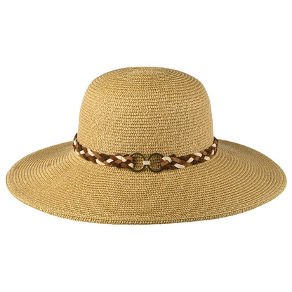 Sombrero de Sol Palm Springs Flexible de Jaxon & James - Tostado
