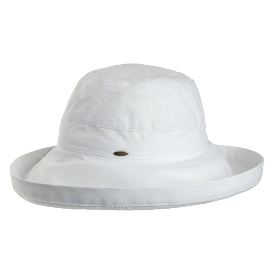 Sombrero de Sol Lanikai plegable de Scala - Blanco